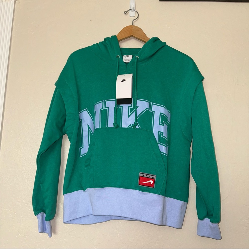 Nike Women’s Green Sweater Size S Oversized